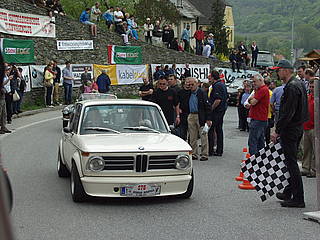 Felix Svoboda mit BMW 2002 tii Alpina am Seiberer 2013