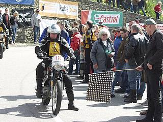 Helmut Siebert mit Yamaha SRS 251 am Seiberer 2019