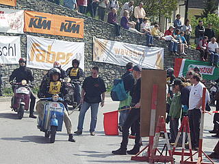 Rudolf Klaar mit Vespa 200 Rally am Seiberer 2010