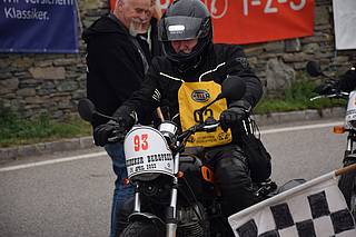 Helmut Siebert mit Yamaha SRS 251 am Seiberer 2022