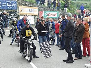 Winfried Steininger mit Bultaco Metralla 250 am Seiberer 2019