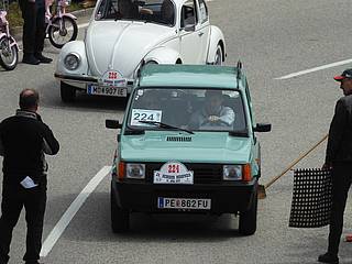 Manuel Retschitzegger mit Fiat Panda 4x4 am Seiberer 2023