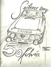 Cartoon Sonderklasse Lancia Fulvia